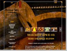 Tablet Screenshot of merchantspiceco.com